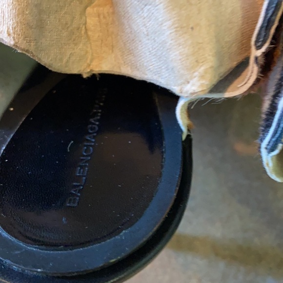 Balenciaga Calf Hair Glove Mules - Picture 10 of 16